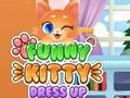 Spel Snaakse Kitty Dress Up  aanlyn
