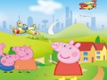 Spel Peppa Pig Slide aanlyn