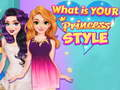 Spel Wat is jou prinsesstyl  aanlyn