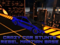 Spel Crazy Car Stunts: Rebel Martian Base aanlyn
