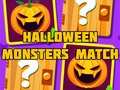Spel Halloween Monsters Match aanlyn