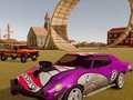 Spel Crash Cars Crazy Stunts in die platteland  aanlyn