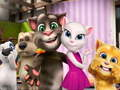 Spel GF Talking Tom legkaart  aanlyn