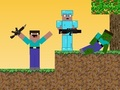 Spel Noob vs Pro: Zombie Apocalypse aanlyn