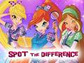 Spel Winx Club sien die verskille  aanlyn