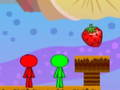 Spel Stickman Bros in Fruit Island 2 aanlyn