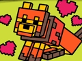 Spel Maklike kinders inkleur Minecraft  aanlyn