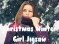 Spel Kersfees Winter Meisie Jigsaw  aanlyn