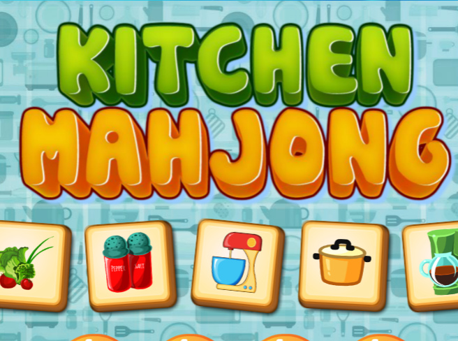 Spel Kombuis mahjong  aanlyn