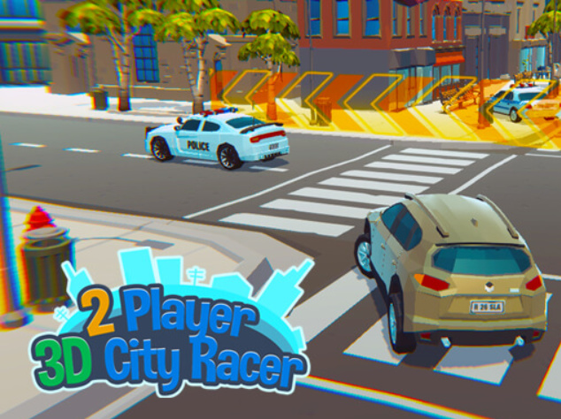 Spel 2-speler 3D City Racer  aanlyn