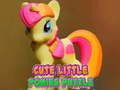 Spel Oulike klein ponies legkaart  aanlyn