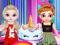 Spel Klein Prinses Eenhoorn Koek Maak  aanlyn