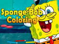 Spel Sponge Bob-kleursel  aanlyn