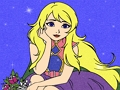 Spel Prinses Kleurboek Glitter  aanlyn