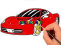 Spel Renmotors Kleurboek  aanlyn