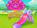 Spel Kinderpark Tuin Skoonmaak  aanlyn