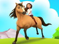 Spel Perd loop 3D aanlyn