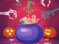 Spel Oulike Halloween-monsters  aanlyn