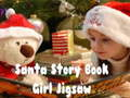 Spel Kersvader Storie Boek Meisie Jigsaw  aanlyn