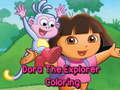 Spel Dora The Explorer-kleur  aanlyn