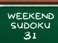 Spel Naweek Sudoku 31  aanlyn