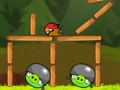 Spel Angry Birds-speletjie  aanlyn
