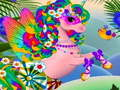 Spel Glitter eenhoring trek meisies aan aanlyn