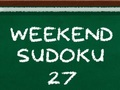 Spel Naweek Sudoku 27  aanlyn