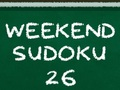 Spel Naweek Sudoku 26  aanlyn