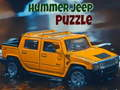 Spel Hummer Jeep legkaart  aanlyn