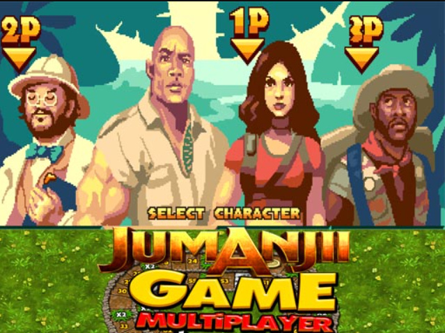 Spel Jumanji Game Multiplayer aanlyn