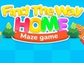 Spel Vind die pad huis doolhof spel  aanlyn