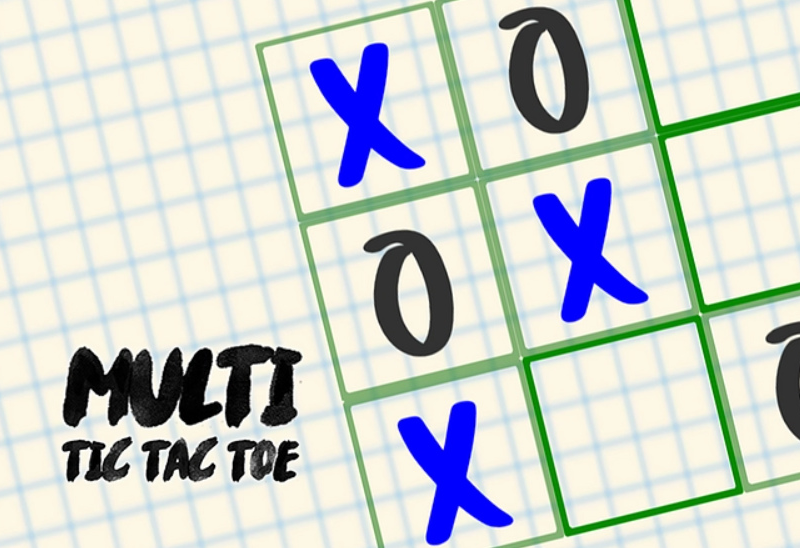 Spel Multi tic tac tone aanlyn