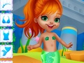 Spel Meermin Papier Pop Dress Up  aanlyn