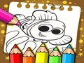 Spel Soek Nemo Kleurboek  aanlyn