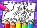 Spel Ariel Die Meermin Kleurboek  aanlyn