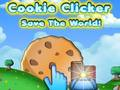 Spel Cookie Clicker: Save the World aanlyn