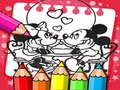 Spel Mickey Mouse Kleurboek  aanlyn