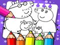 Spel Peppa Pig Kleurboek  aanlyn
