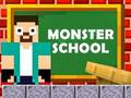 Spel Herobrine vs Monster Skool  aanlyn
