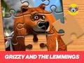 Spel Grizzy en die Lemmings legkaartplaneet  aanlyn
