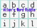 Spel Allen se Woordraaisel  aanlyn