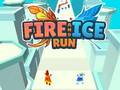 Spel Vuur en Ice Run  aanlyn