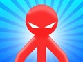 Spel Red Stickman vs Monster School aanlyn