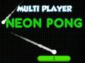 Spel Neon Pong Multiplayer  aanlyn