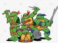 Spel Inkleurboek vir Ninja Turtle  aanlyn