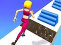 Spel Meisie hardloop skoonheid 3d aanlyn
