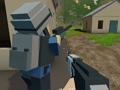 Spel Pixel Village Battle 3D aanlyn