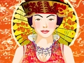 Spel Asiatiese meisie-grimering  aanlyn