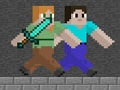 Spel Steve en Alex Dragon Egg  aanlyn